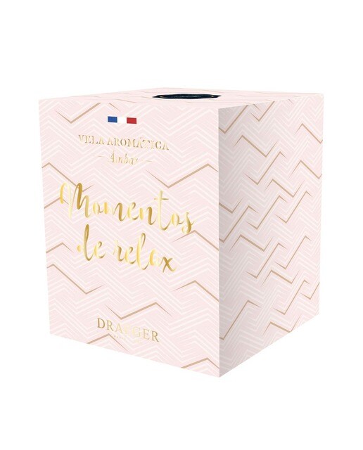Vela Fragrância Âmbar Momentos de Relax 3