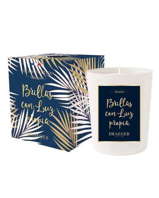 Vela Fragrância Sândalo Brilhas com Luz Própria 1