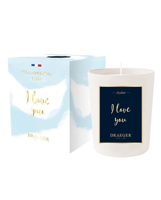 Vela Fragrância Flor de Laranjeira I Love You 1