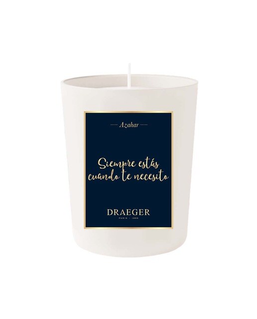 Vela Fragrância Flor de Laranjeira Estás Presente quando Preciso de Ti 2