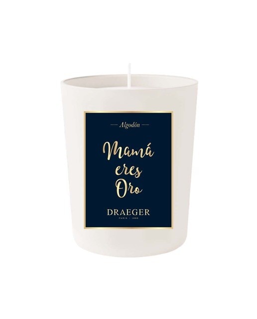 Vela Fragrância Algodão Mamã és Ouro 2