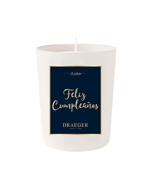 Vela Fragrância Flor de Laranjeira Feliz Aniversário 2