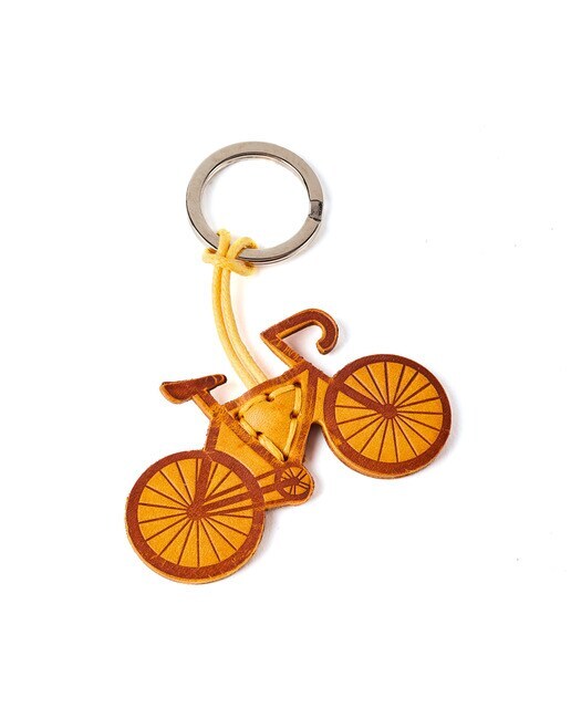 Llavero Bicicleta Fabriano Boutique Marrón