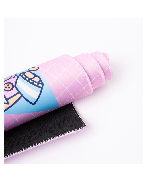 Protetor de Mesa XI Pusheen 80x35x0,4 Rosa Rosa / Azul-6