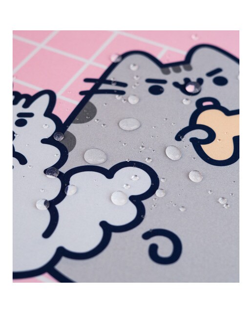 Protetor de mesa Xxl Con Luz Led Pusheen 90x40x0,4 Rosa Rosa / Castanho-4