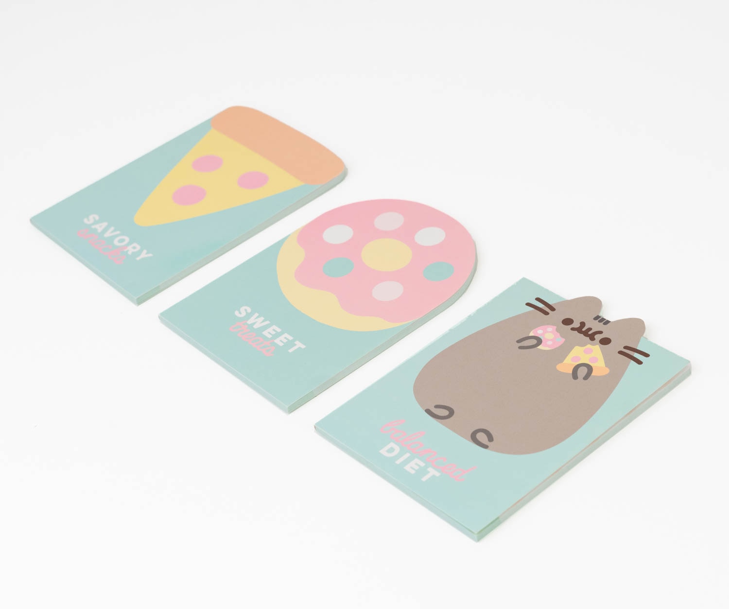 Conjunto de Escrita Pusheen 25x15x2 Rosa Rosa / Verde-3