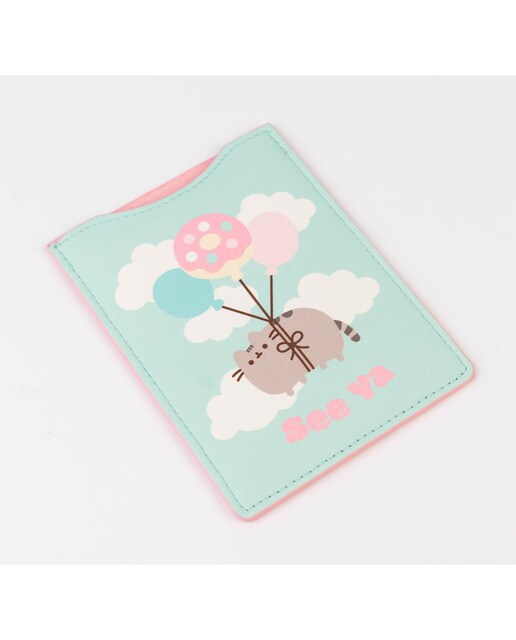 Conjunto de viagem Pusheen 22x2x28,5 Verde Verde / Castanho-4