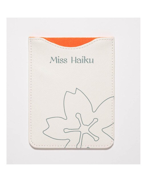 Conjunto de Viagem Miss Haiku 21x18,1x2 Branco Branco / Laranja-3