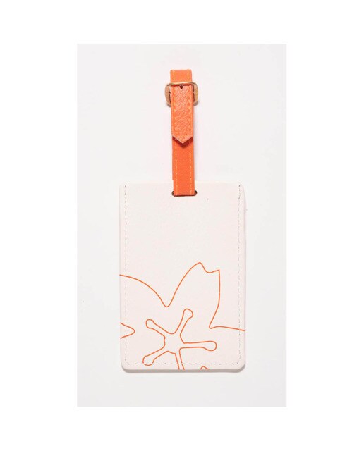 Conjunto de Viagem Miss Haiku 21x18,1x2 Branco Branco / Laranja-6