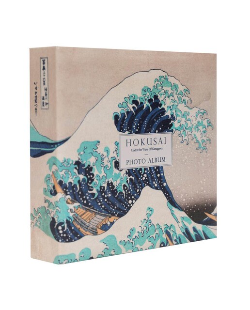 Álbum Foto 200 Bolsos Hokusai 10x15 cm - Azul e Cinzento Azul / Cinzento-1