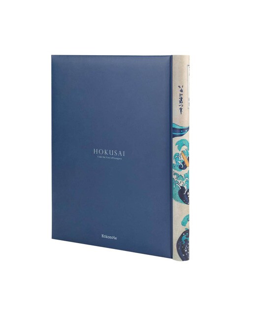Álbum Foto 30 Páginas Autoadesivas Hokusai 24x32 cm - Azul e Cinzento Azul / Cinzento-2