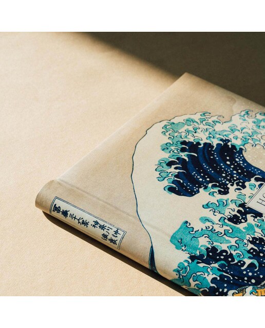 Álbum Foto 30 Páginas Autoadesivas Hokusai 24x32 cm - Azul e Cinzento Azul / Cinzento-6
