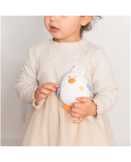Conjunto de Presente Eggie e Friends - Branco e Bege Branco/Bege-6