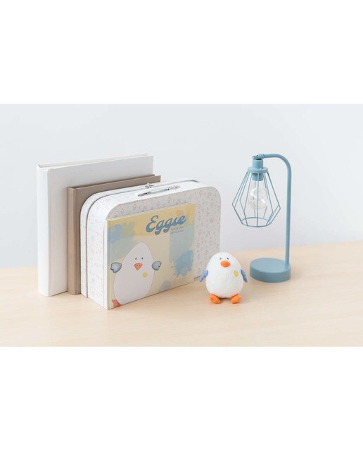 Conjunto de Presente Eggie e Friends - Branco e Bege Branco/Bege-7