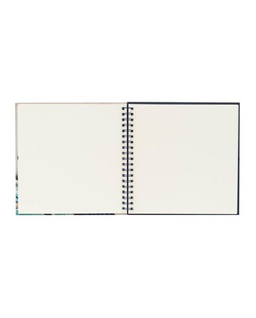 Scrapbook Álbum Fotos 40 Páginas Japanese Art 26x26 cm - Bege Branco / Lilás-3