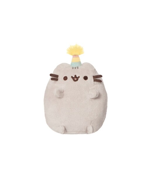 Peluche Pusheen fiesta 12 cm Aurora gris Gris / Marrón-1