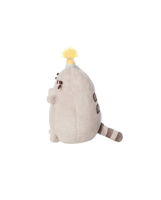 Peluche Pusheen fiesta 12 cm Aurora gris Gris / Marrón-2