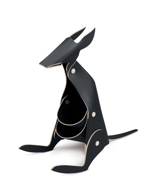 Acessório de secretária Kangaroo Vacavaliente preto fosco 1