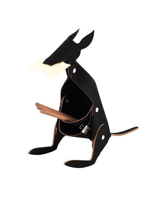 Acessório de secretária Kangaroo Vacavaliente preto fosco 2
