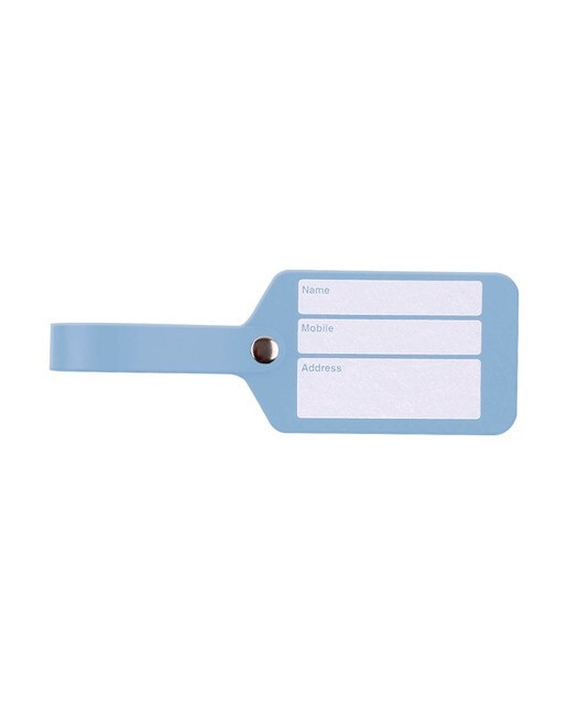 Etiqueta de mala simples Vacavalinte  azul celeste 1