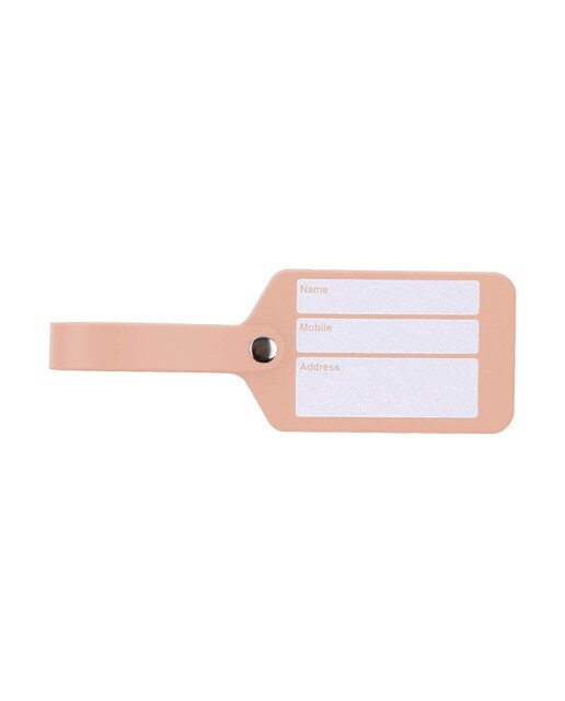 Etiqueta de mala simples Vacavalinte  rosa 1