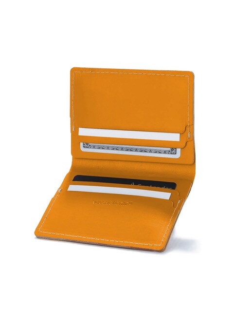Porta-cartões urban duplo vacavaliente pumkin orange Laranja-2