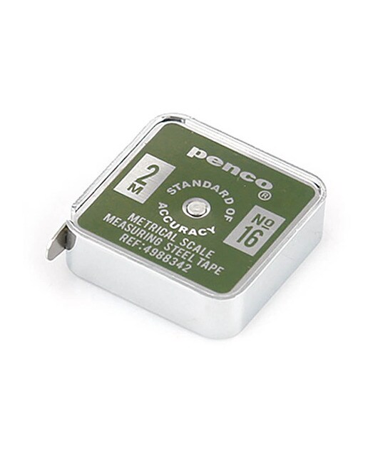 Fita métrica de bolso de 2 metros Penco khaki Caqui-1