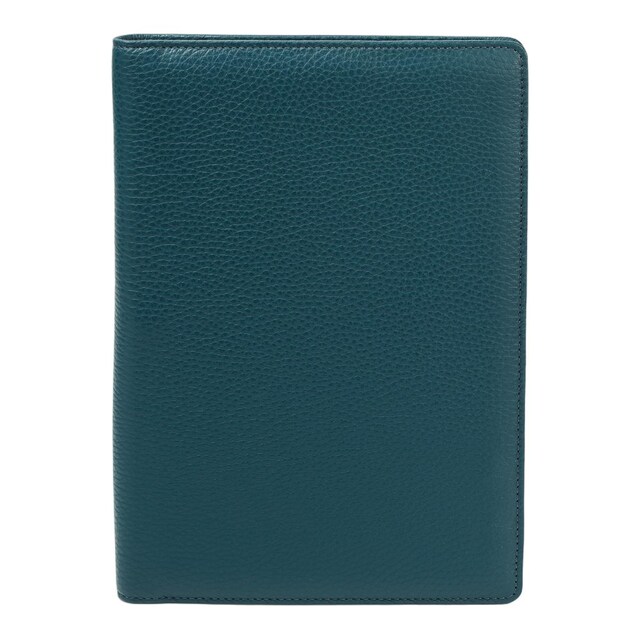 Imagem 0 de Capa em Pele Octano com Bolsos Interiores e Fecho de Correr. Inclui Bloco de Notas A5 Fabriano