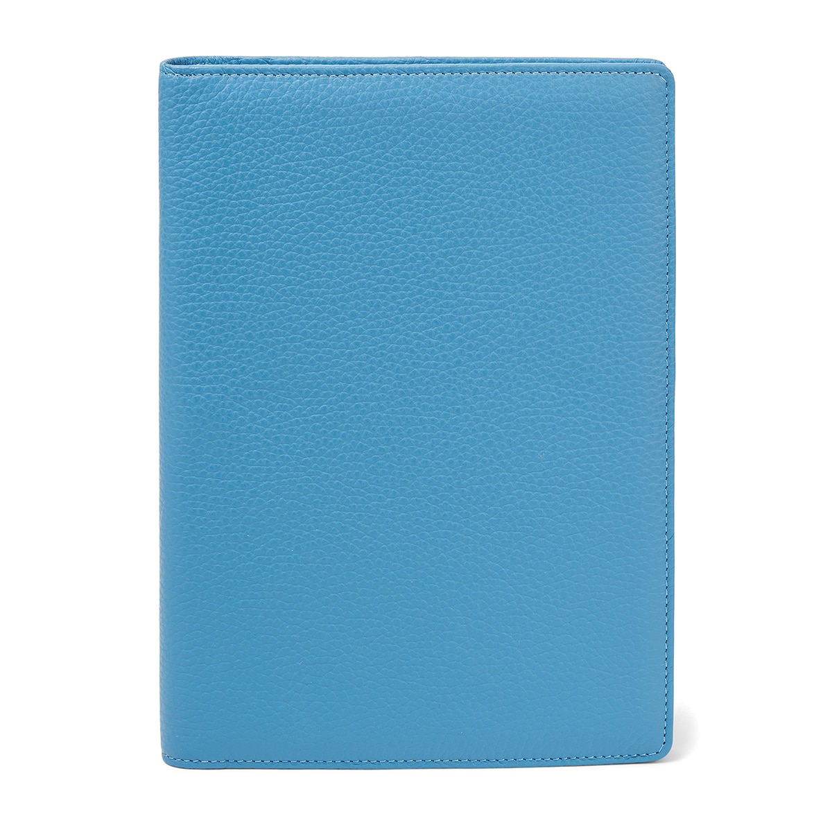 Imagem 0 de Capa em Pele Turquesa com Bolsos Interiores e Fecho de Correr. Inclui Bloco de Notas A5 Fabriano