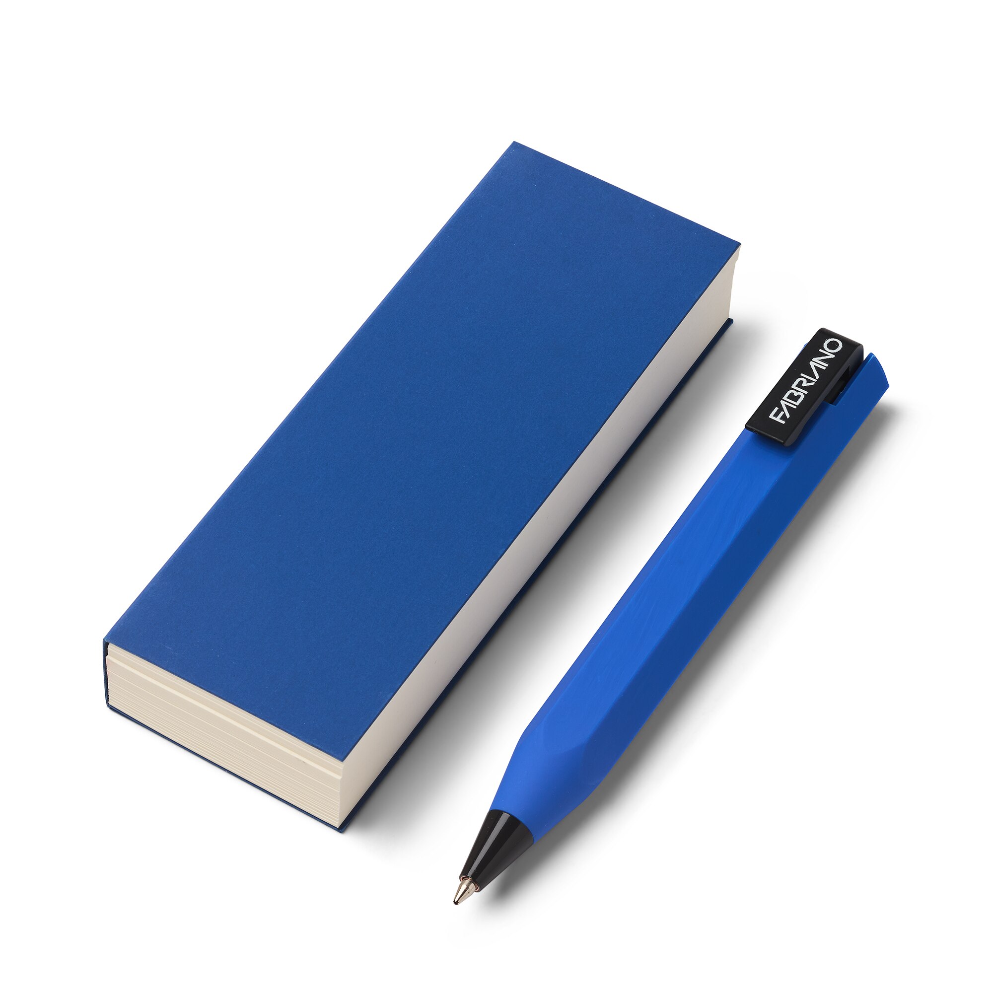 Conjunto de Bolso Completo com Esferográfica Shorty e Bloc Ispira Azul em Formato 11,5*5,5 cm Azul-3