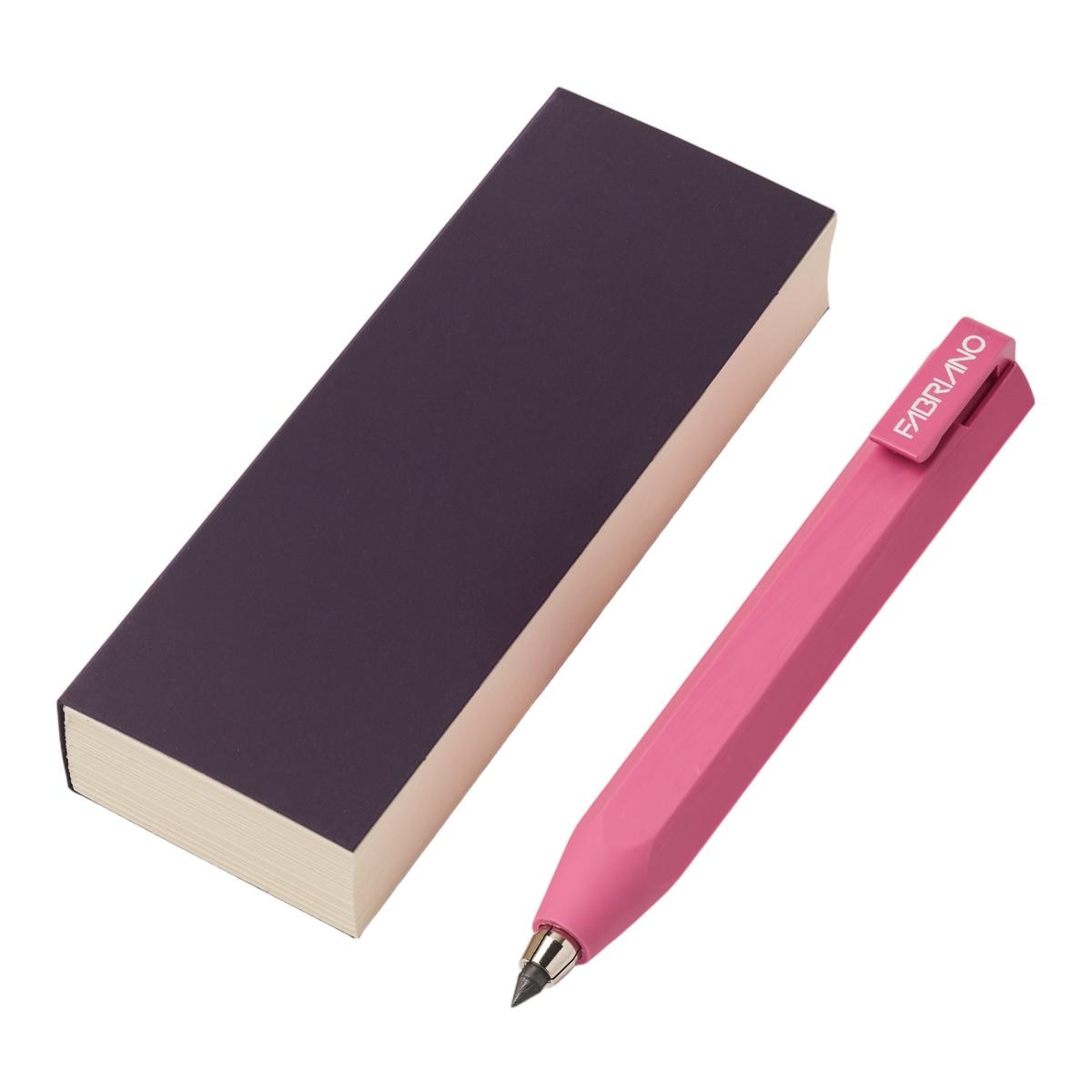Conjunto de Bolso Completo com Lapiseira Shorty e Bloc Ispira Violeta em Formato 11,5*5,5 cm Violeta-3