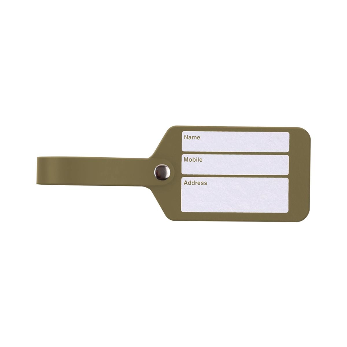 Etiqueta para maleta vacavaliente oliva Olive-1