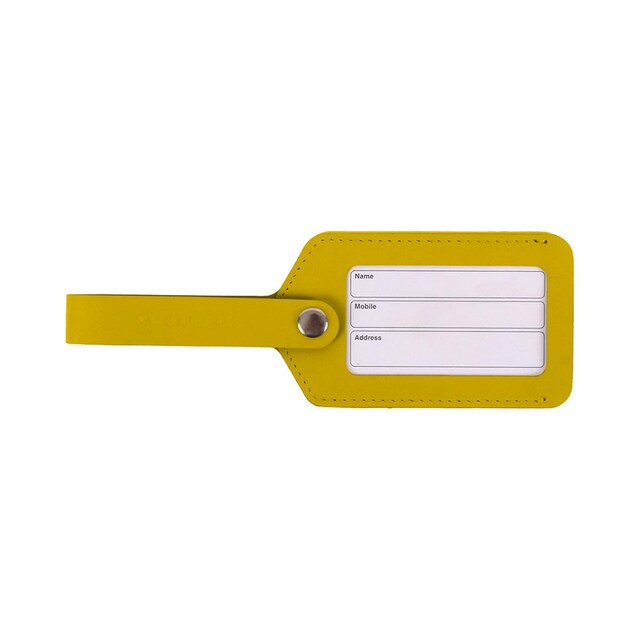 Imagen 0 de Etiqueta para maleta con ventana vacavaliente pistacho