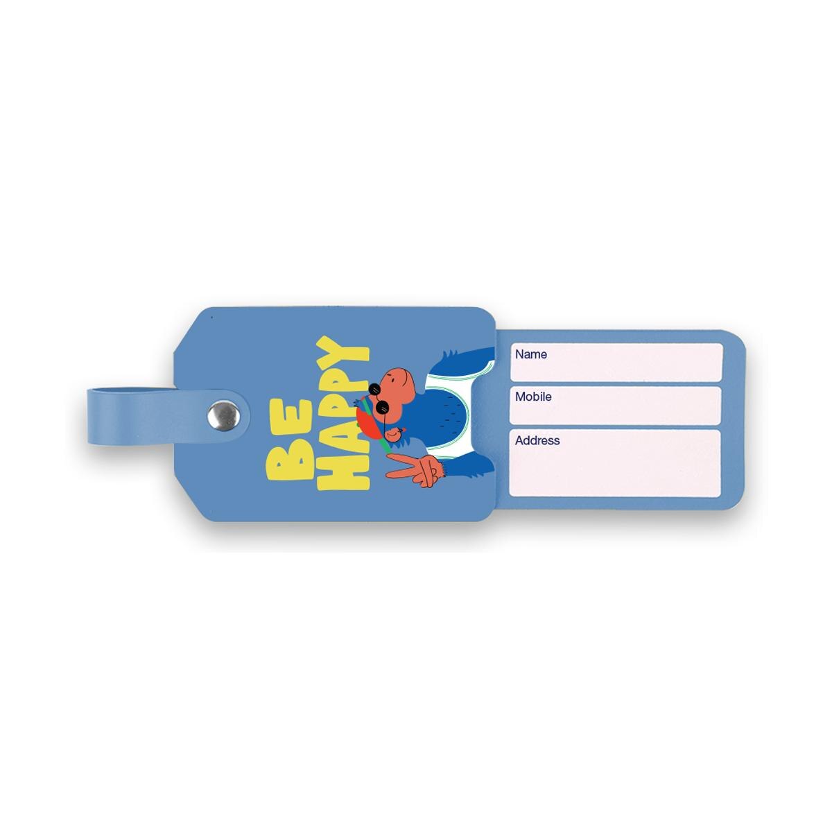 Etiqueta para maleta Cover vacavaliente Mariisore Monkey Hipster vacavaliente 2