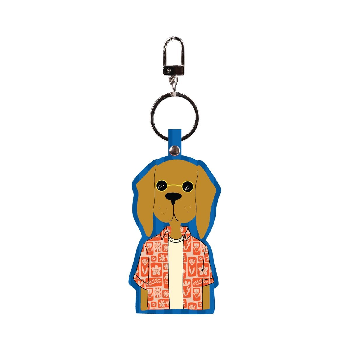 Llavero Charm Mariisore Dog Hipster vacavaliente Ocean Blue-1