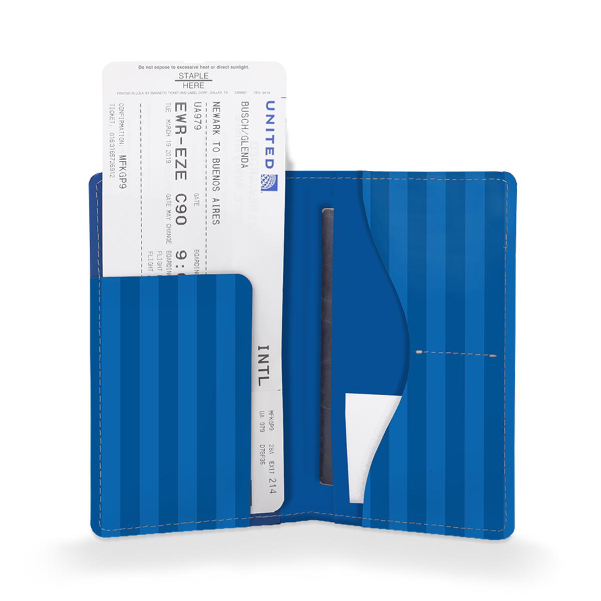 Portapasaporte Mariisore Dog Hipster vacavaliente Ocean Blue-2