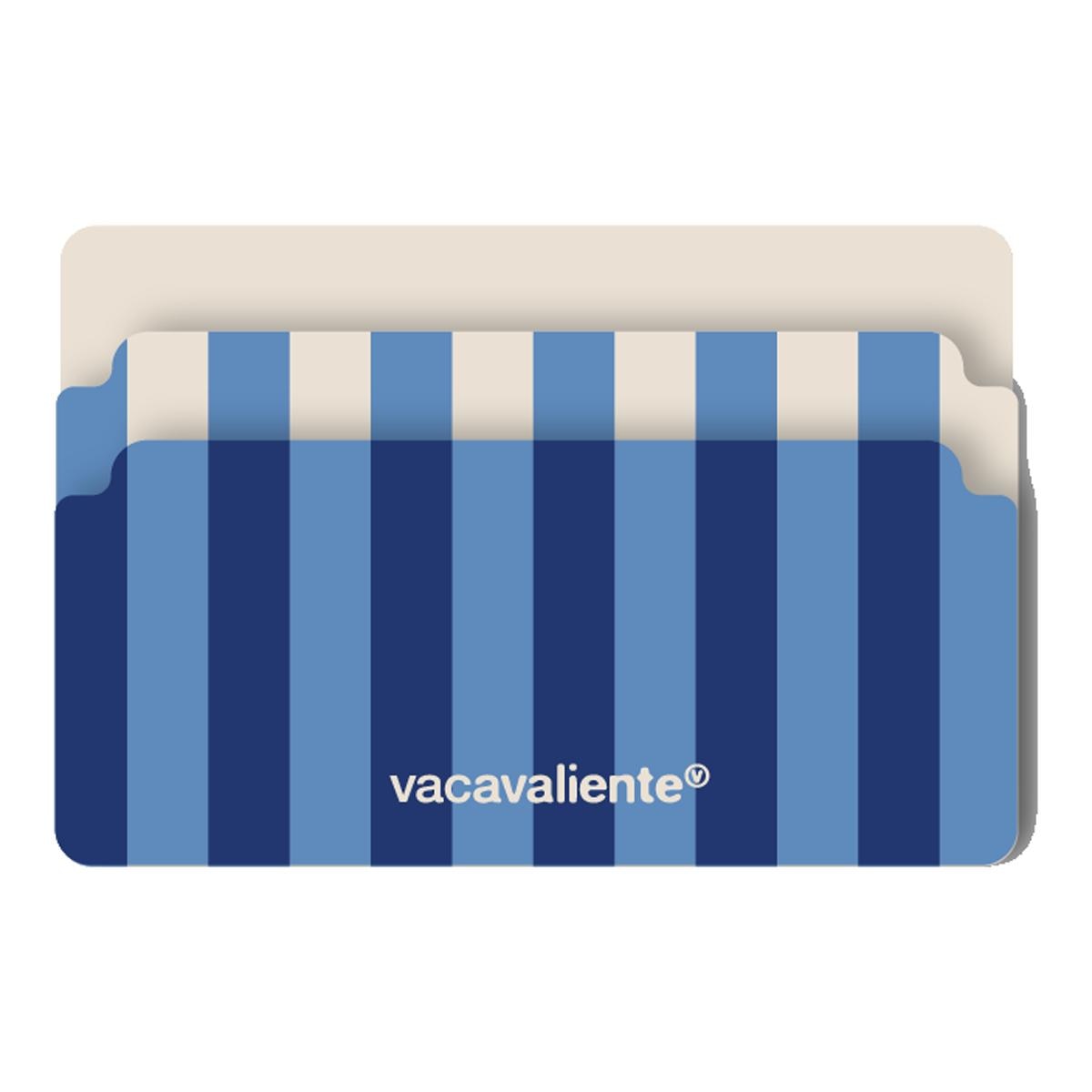 Imagem 0 de Porta-cartões Vacavaliente às Riscas Azul