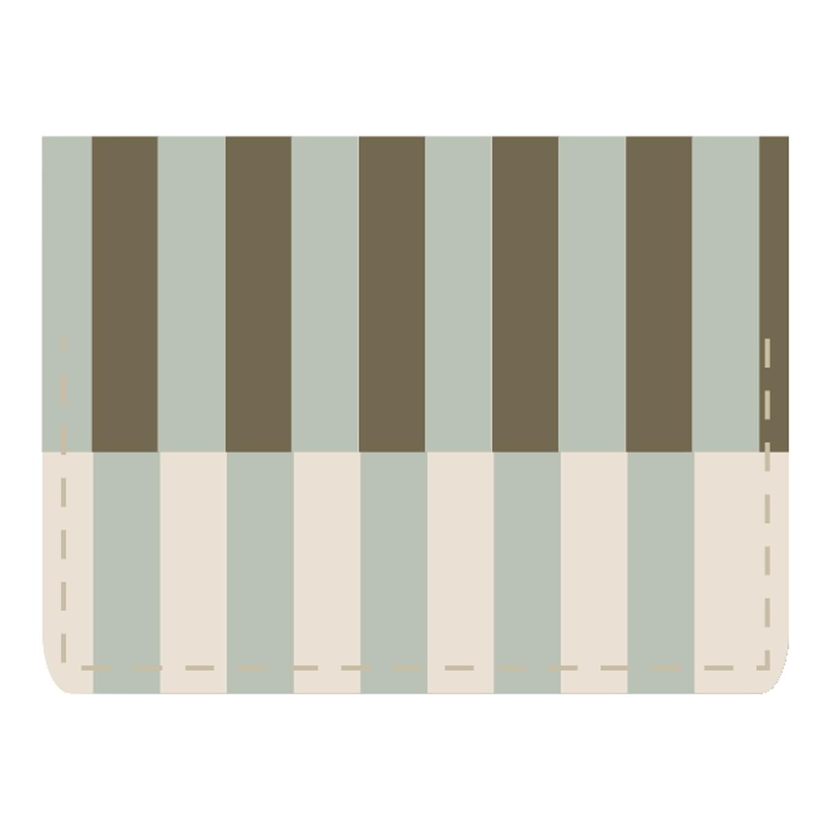 Imagem 0 de Porta-cartões Duplo Vacavaliente às Riscas Verde