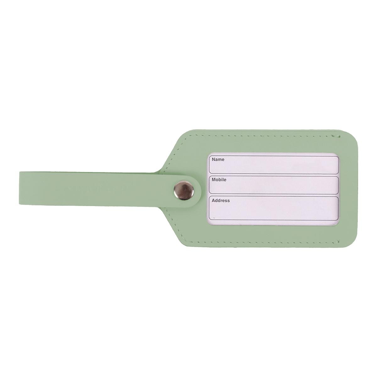 Imagem 0 de Etiqueta para Mala com Janela Vacavaliente Verde