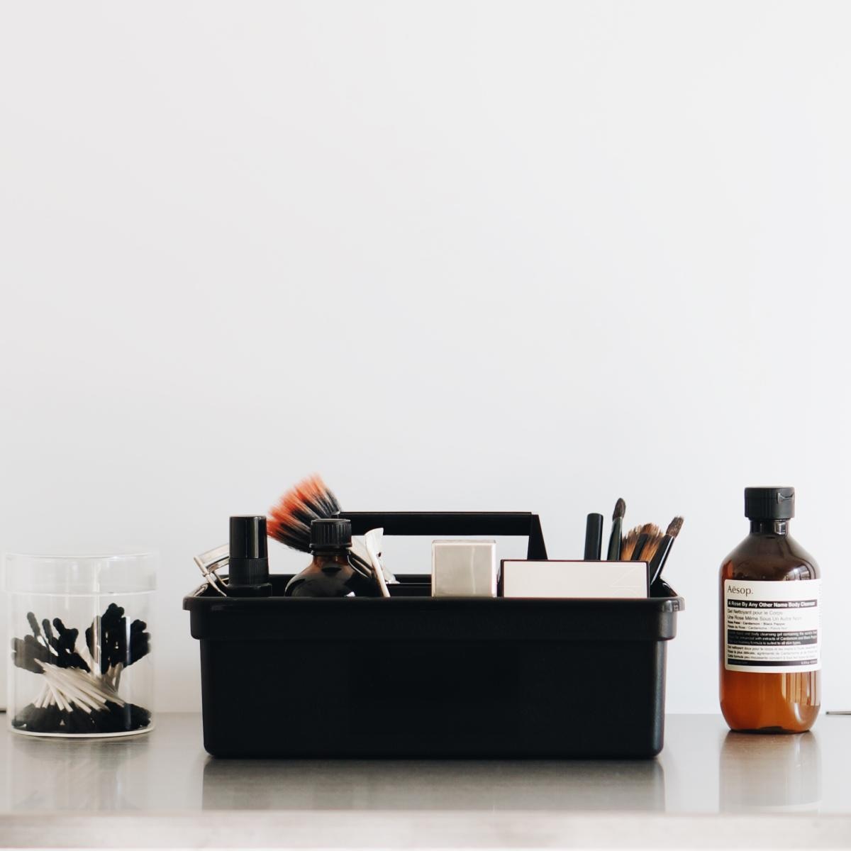 Armazenamento Caddy Grande Penco - Preto Preto-9