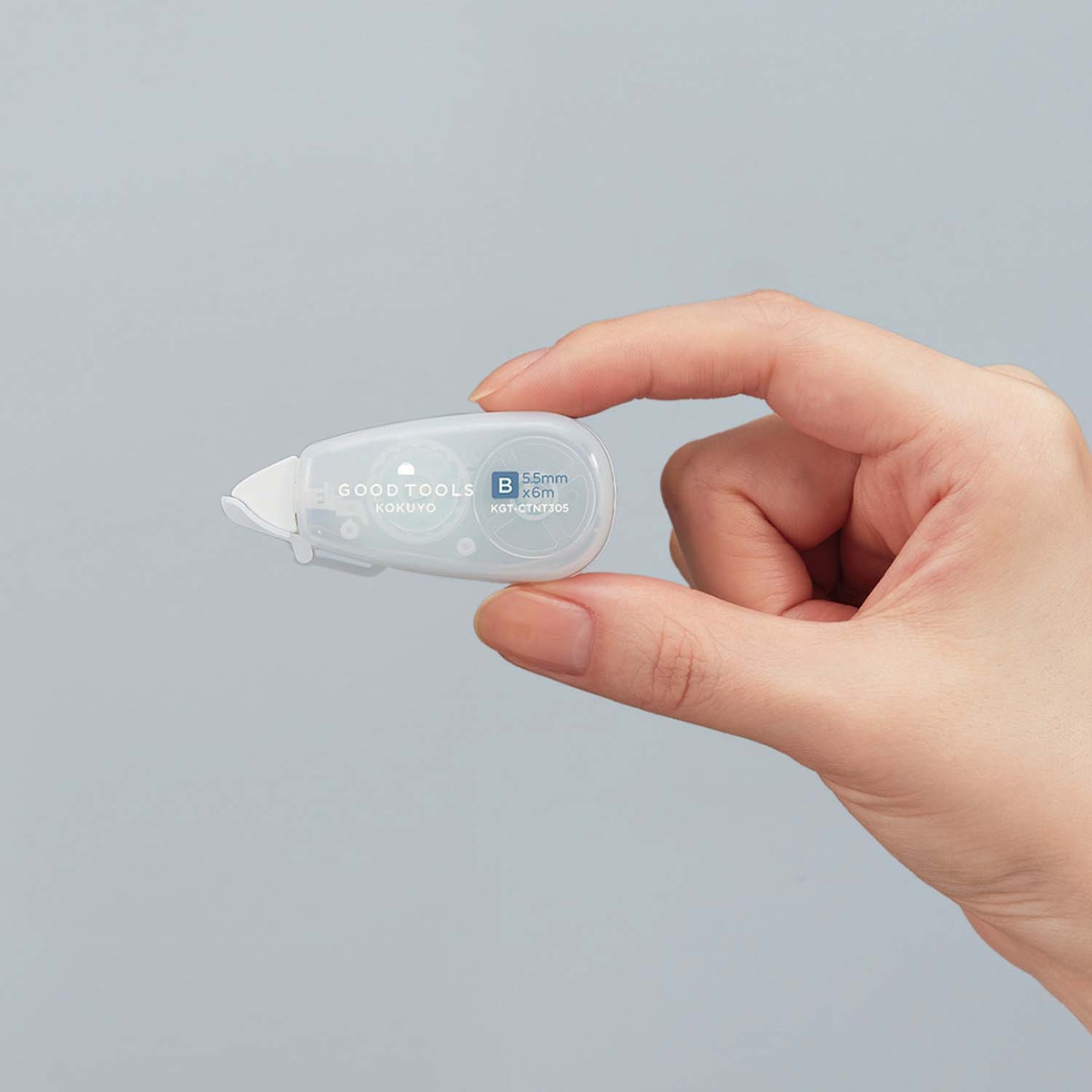 Cinta correctora desechable Kokuyo Good Tools B Traslúcido-7