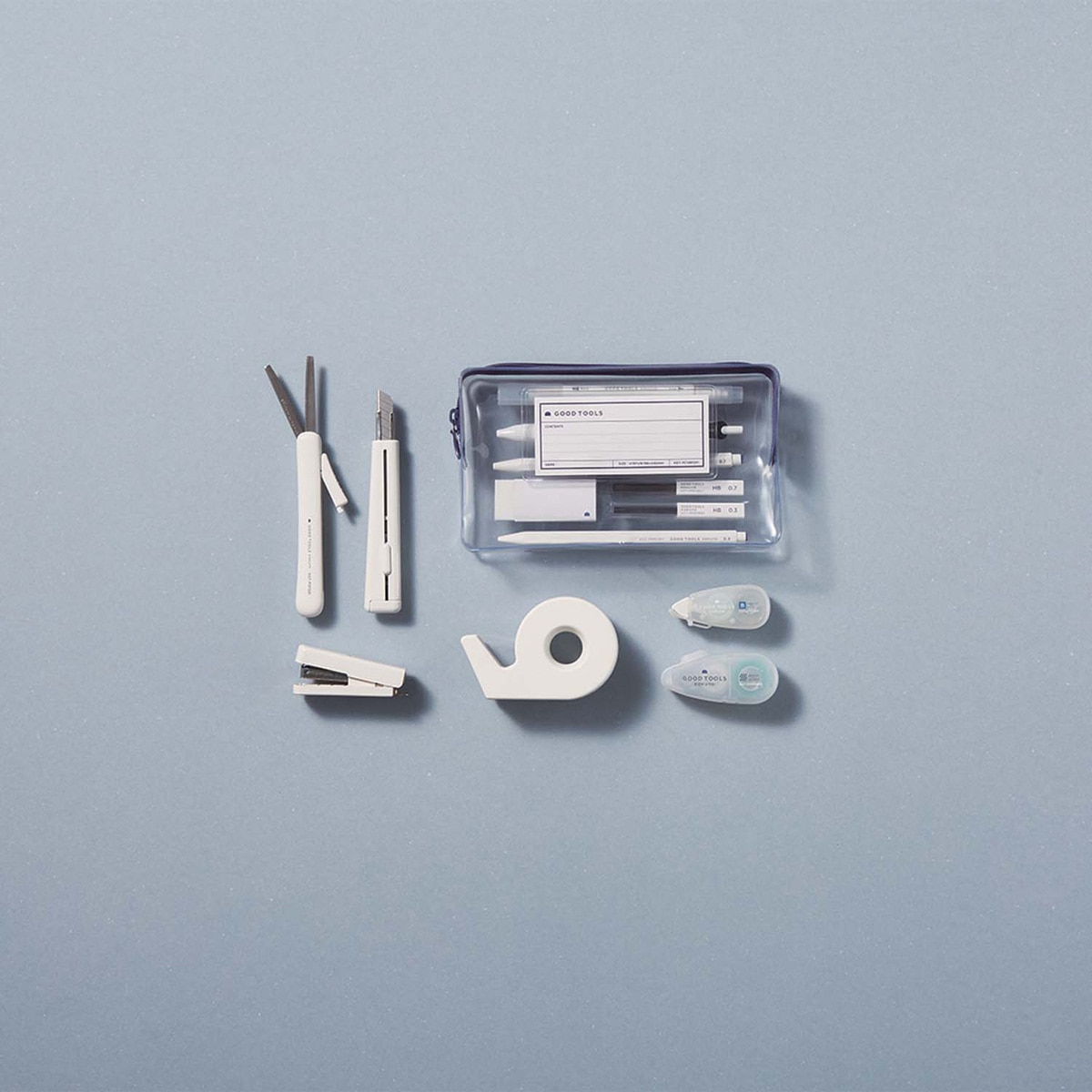 Cinta correctora desechable Kokuyo Good Tools B Traslúcido-15