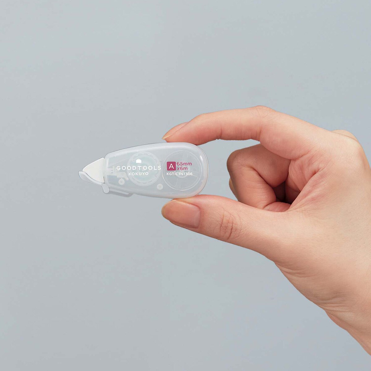 Cinta correctora desechable Kokuyo Good Tools A Traslúcido-7