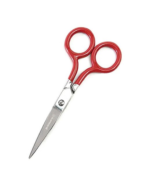 Tesoura de aço Penco vermelha Vermelho-1
