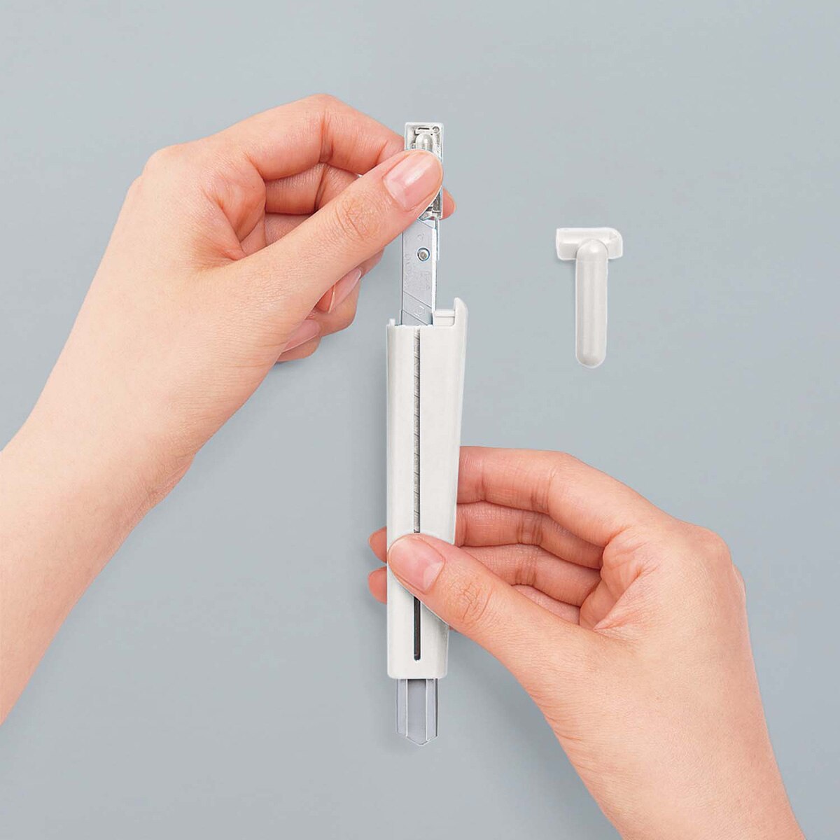 Cúter compacto Kokuyo Good Tools blanco Blanco-5