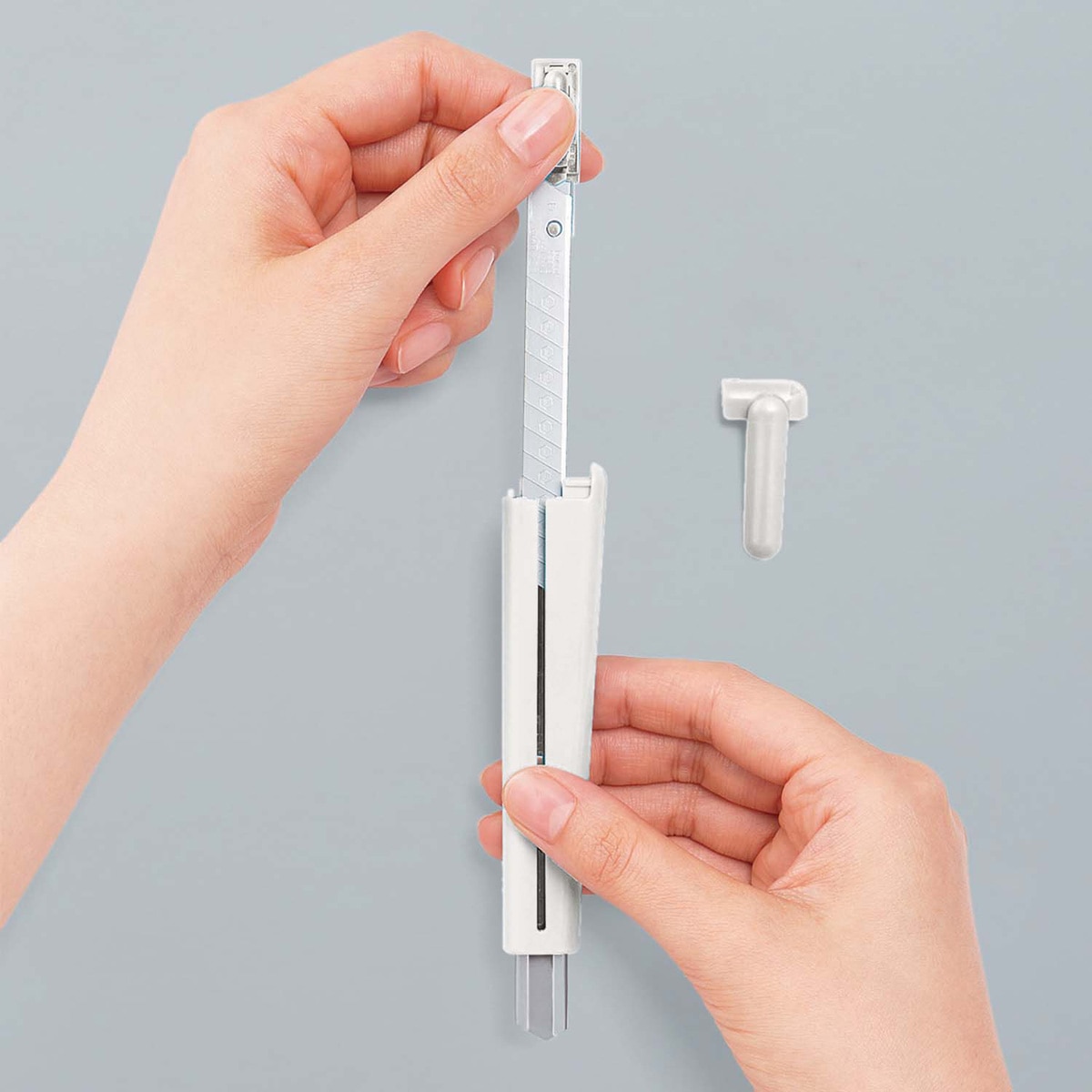 Cúter compacto Kokuyo Good Tools blanco Blanco-6