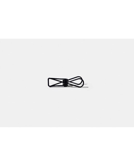 Mini Pinças Wire de Aço - Preto Preto-4