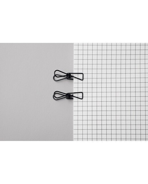 Mini Pinças Wire de Aço - Preto Preto-5