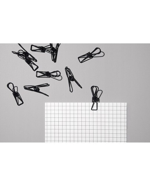 Mini Pinças Wire de Aço - Preto Preto-6
