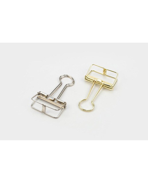 Pinças de Aço 32 mm - Dourado Dourado-2